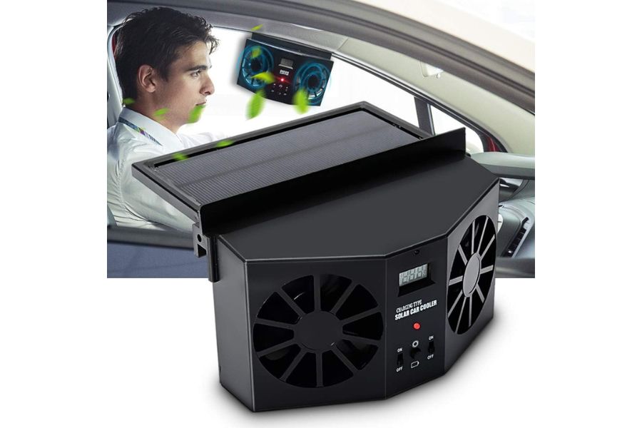 Car Solar Air Circulator Exhaust Fan