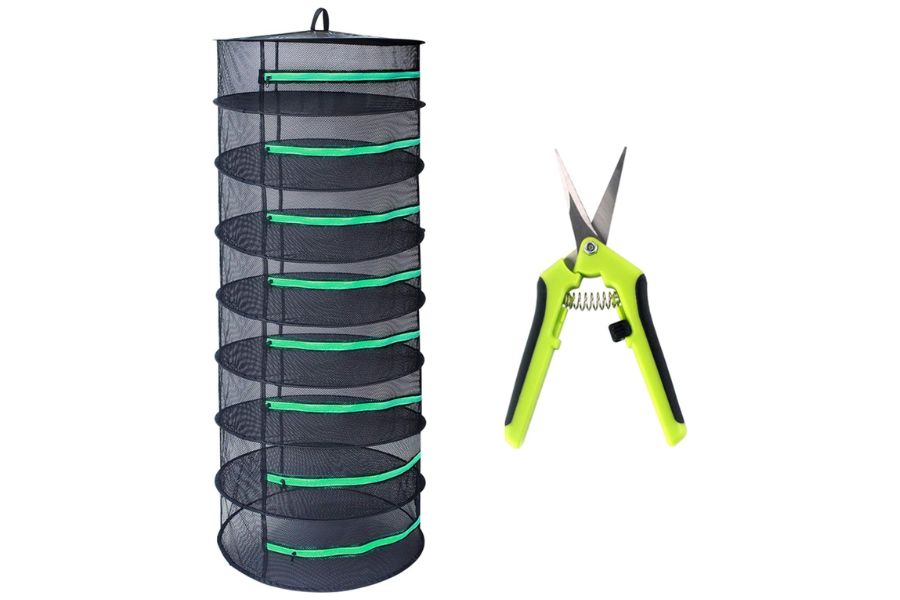 Growsun 2ft 8 Layer Herb Drying Rack