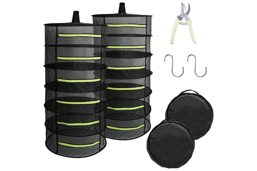 Tanzfrosch 2 PCS Herb Drying Rack