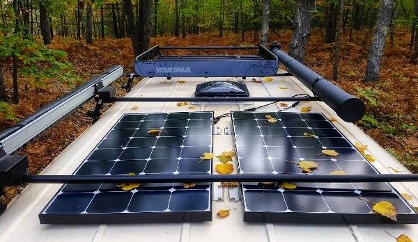 Solar-powered RV