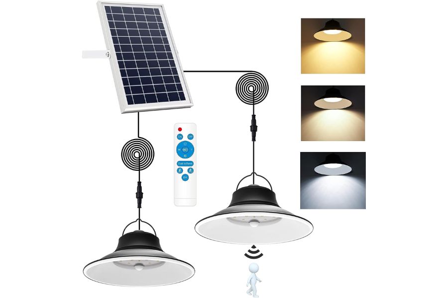 NIORSUN Solar Pendant Light