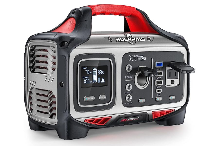 ROCKPALS portable solar generator