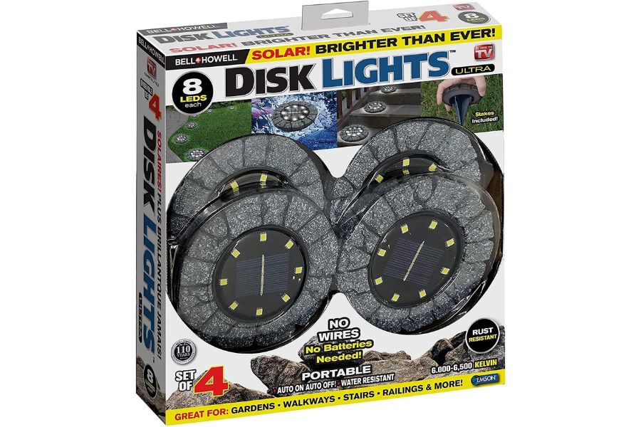 Bell + Howell Solar Disk Light