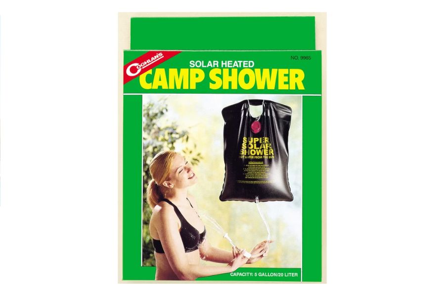 Coghlans Solar Heated Camp Shower
