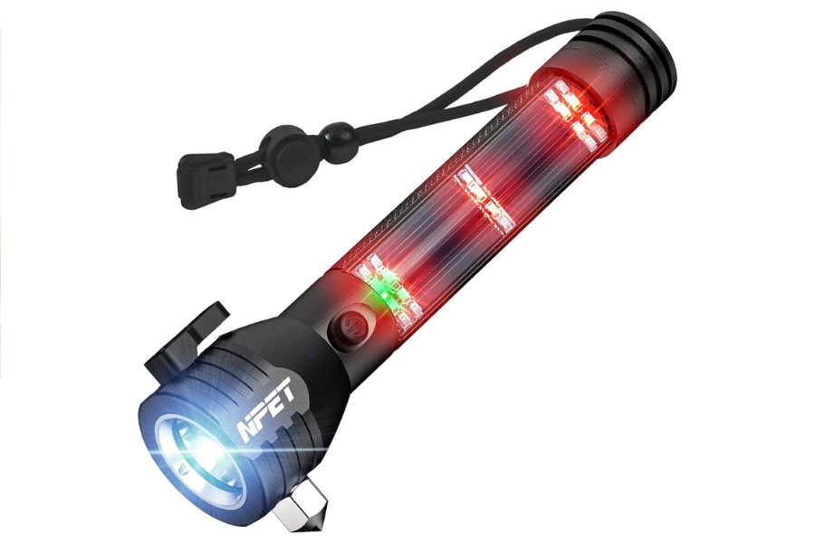NPET T09 Solar Flashlight