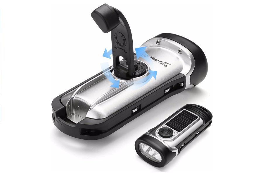 ThorFire Solar Flashlight
