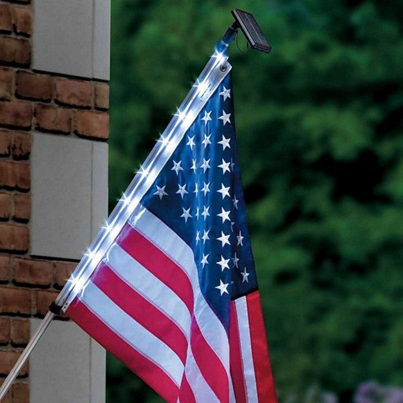 Light a Flagpole