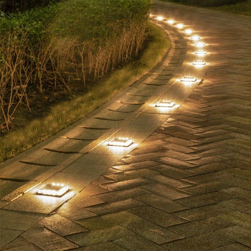 Flush mount paver lights