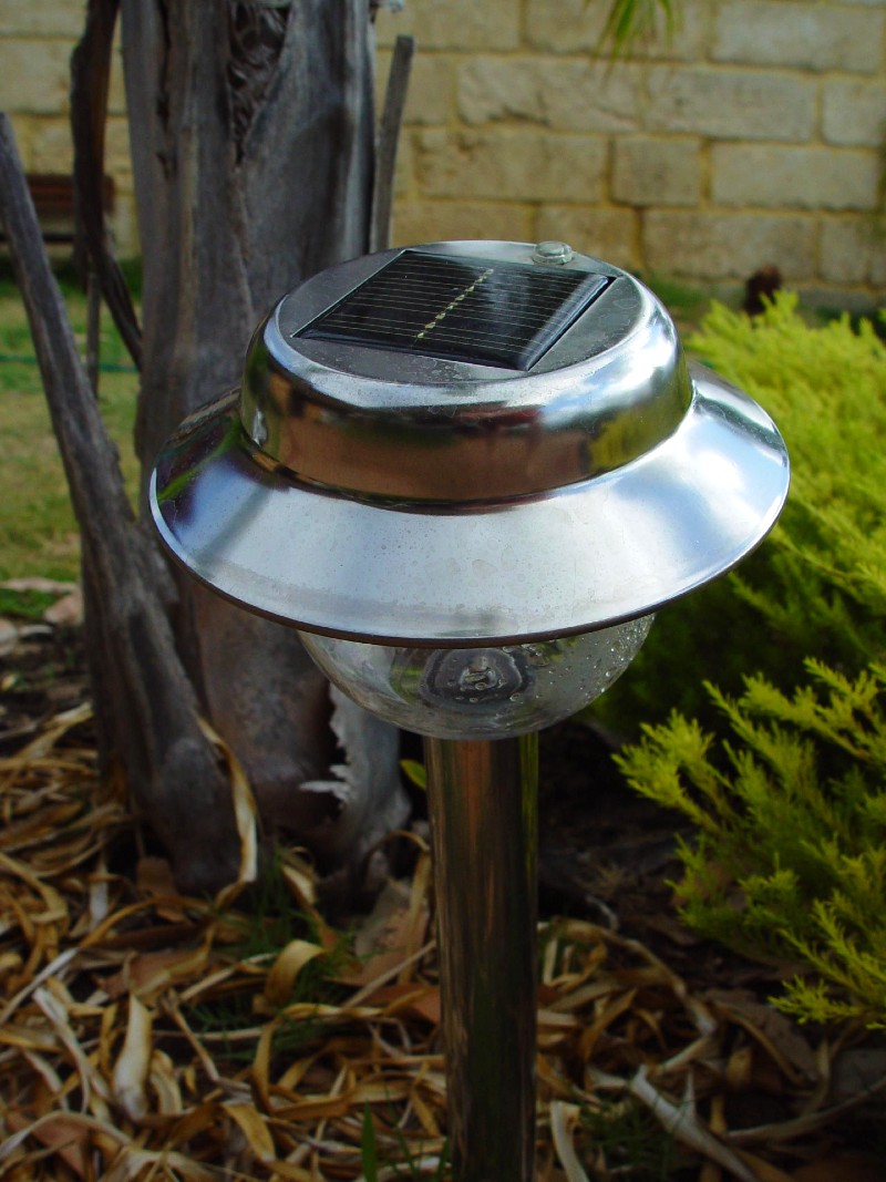 Solar lantern path light