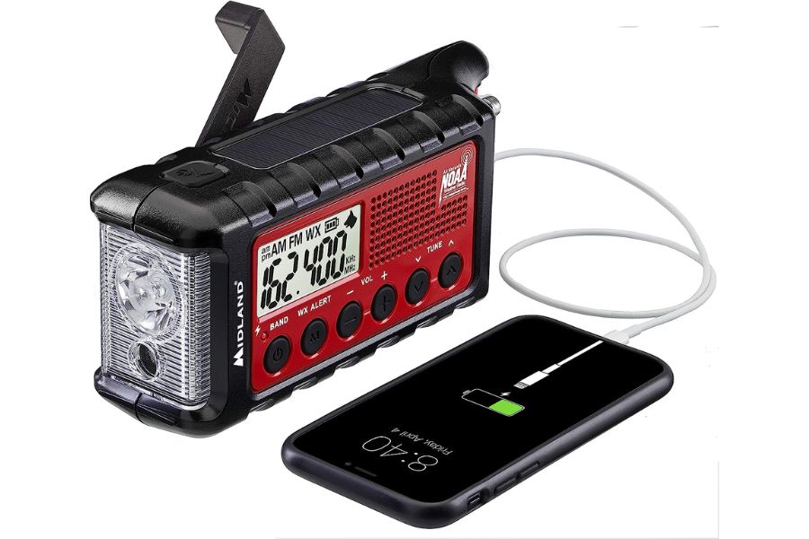 Midland Emergency Crank Weather Radio