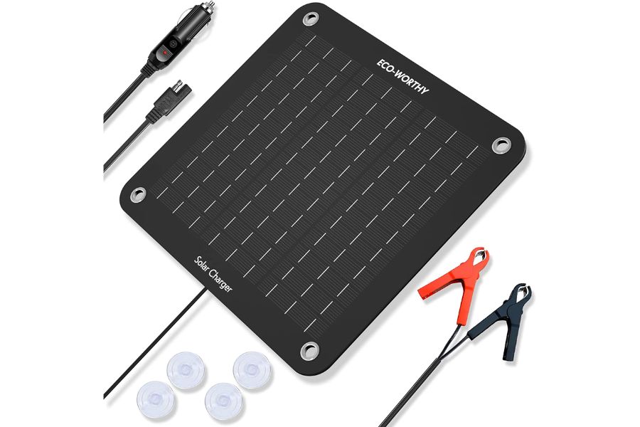 ECO-Worthy 12 Volt Solar Battery Maintainer