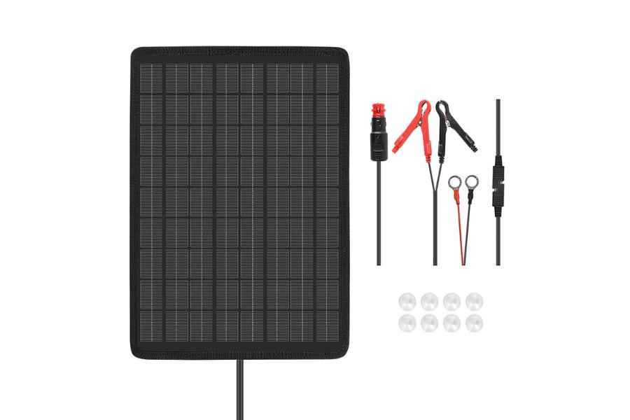 Renogy 10W Solar Battery Trickle Charger Maintainer