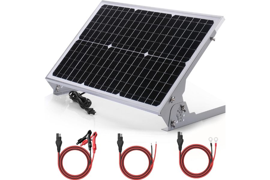 SUNER POWER Waterproof Solar Powered Battery Charger