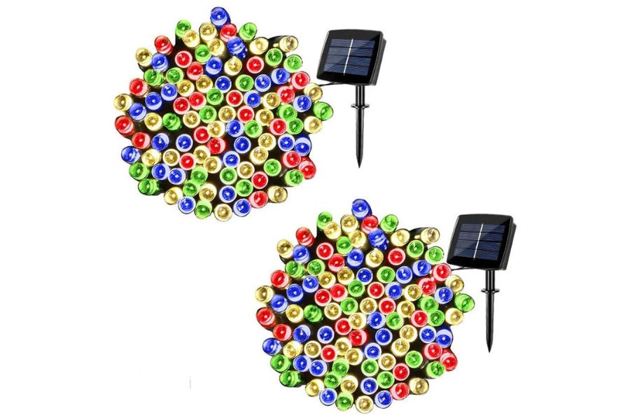 woohaha Solar Chritsmas String Lights