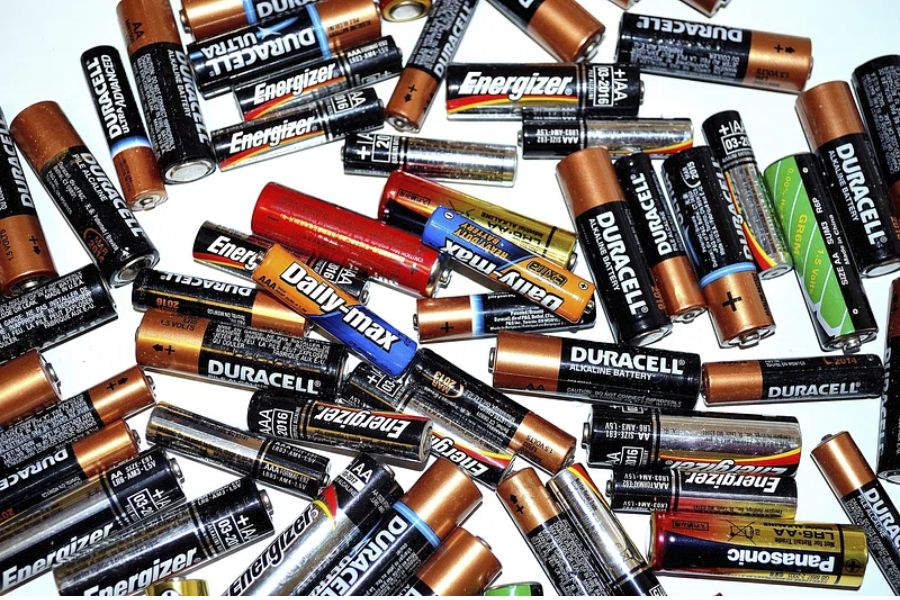 Various of alkaline batteries